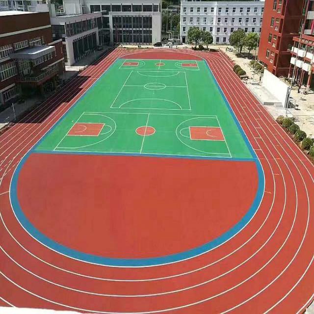 體育場塑膠運動場地